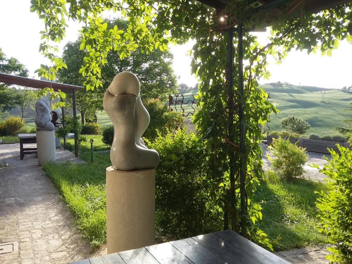 "La Casa Degli Ulivi Art B&B" Trecastelli Zewnętrze zdjęcie